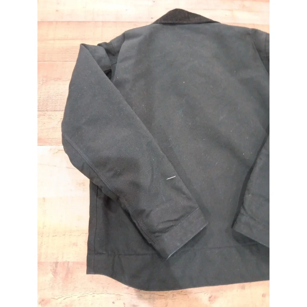 Carhartt Barn Jacket Men Black Relaxed Fit Blanket Lined OJ3828-M Rare‎ Limited